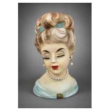 Rubens Originals 485 Lady Head Vase
