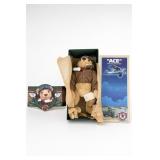 1998 Texaco Ace Flying Pioneer Bear Set