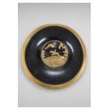 Equestrian Hunt Scene Metal Wall Plaque