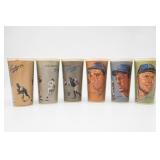 6 1965 LA Dodgers Volpe Promotional Cups & Prints