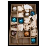 Vintage Glass Christmas Tree Ornaments
