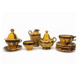 1920s 30s Oaxaca Mexico Chocolate Dish Set
