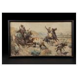 Charles Russell Framed print