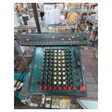 Vintage Monroe Mechanical Adding Calculator