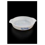 Anchor Hocking Blue Flower Casserole dish