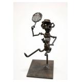 John Tennis player sculpture