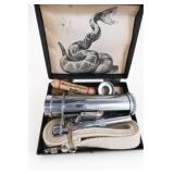 Cased M.S.A. snakebite first-aid kit