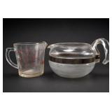 Fire-King Measuring Cup & Glass Casserole