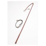 Horse Whip and Horse Hair hatband