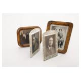 Vintage Framed Portrait Photographs Cattle Etc
