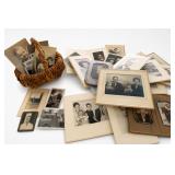 Black and White Family Photograph Collection