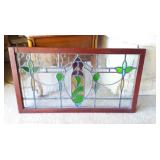 STAINED GLASS WINDOW FROM 1700S FROM GERMAN CHURCH