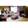 DALLAS ESTATE SALE WATERFORD, SWAROVSKI, AMERICAN GIRL, VTG BARBIE, DESIGNER CLOTHES, RARE FURNITURE