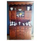 Nice Solid Wood Hutch
