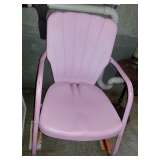 Pink Vintage Lawn Chair