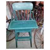 Painted High Chair