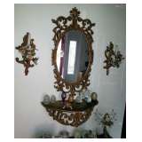 vINTAGE wALL mIRROR