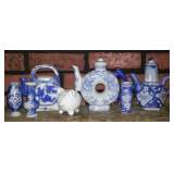 Blue & White