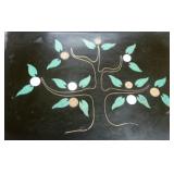 Tray with inlaid Coins