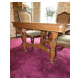 Close up of Legs of Dining Table