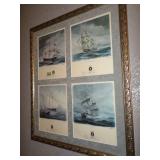 Framed Collector Stamps