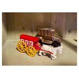 Vintage cast iron toys