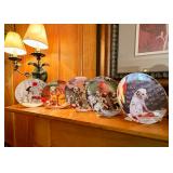 Dalmatian collector plates