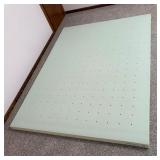 Queen size memory foam mattress topper