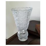 LG. CRYSTAL VASE