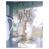 Alabaster lamps