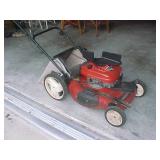 Self propelled lawn mower