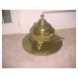 Turkish brass brazier