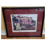 "Athens", Barry Barnett signed print