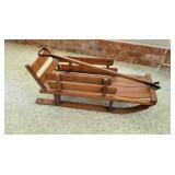 Wooden sled
