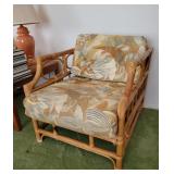 Rattan chair, 1 of several