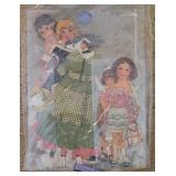 Vintage paper dolls