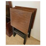 4 T.V. trays