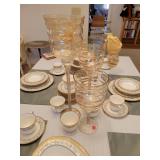 Noritake china & table decor