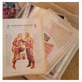 Pages of paper dolls