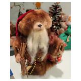 Father Christmas in mink