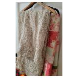 Crocheted tablecloth