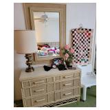 Double dresser & mirror