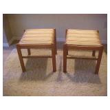 Pair bench seats