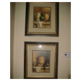 2 framed prints