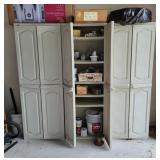 3 of 4 storage cabinets