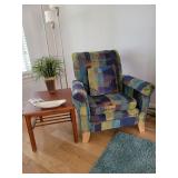 1 of 2 upholstered chairs