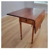 Antique drop leaf table