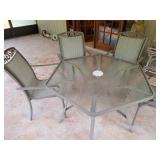 Patio table w/6 chairs