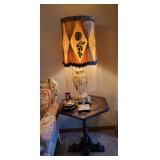 Capodimonte lamp & table