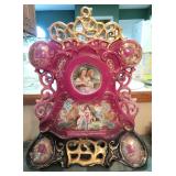 Porcelain clock case